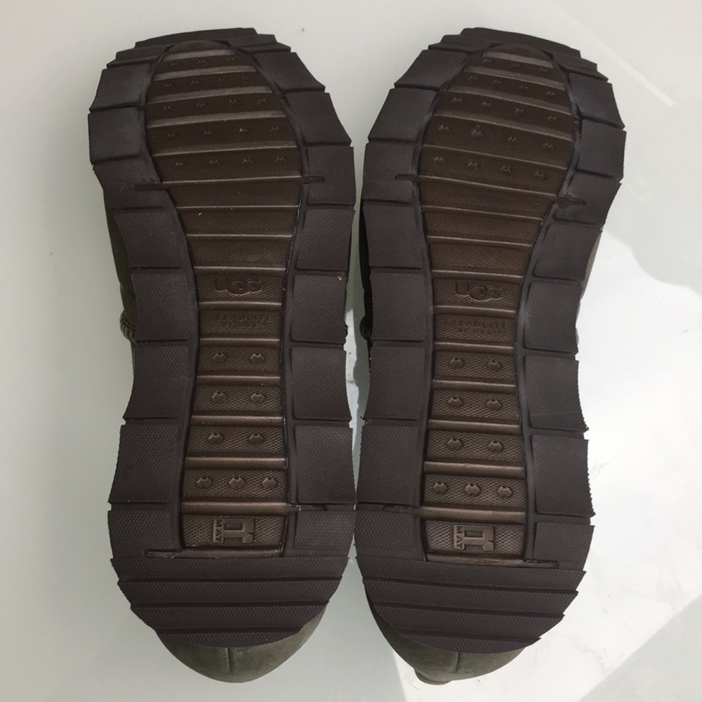 Ugg Trigo Unlined Moss Green Mens Sneakers New - Picture 5 of 8